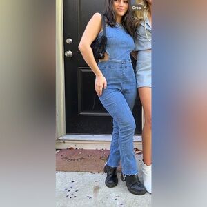 Denim jumpsuit